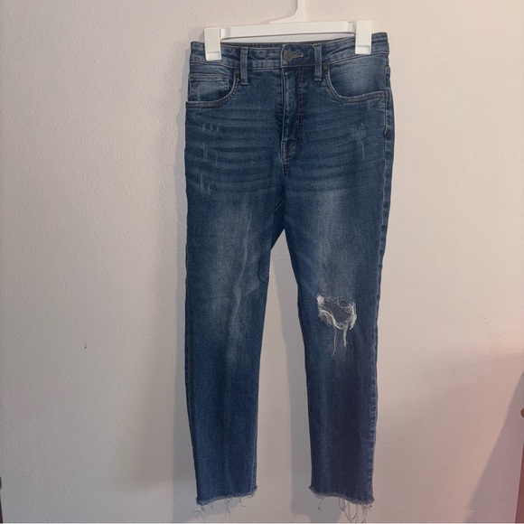 KUT from the KLOTH Women's Distressed Blue Jeans Size 0 - Picture 1 of 5